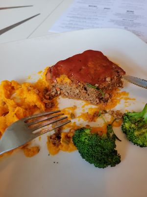 It was so mind-blowingly delicious that I couldn't wait to take the pic before jumping in. at Fiction Kitchen in Raleigh