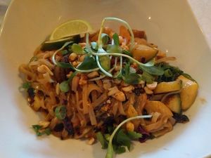 Peanut Noodles at Fiction Kitchen in Raleigh