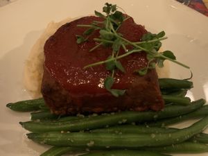 Meatloaf night does not disappoint !  at Fiction Kitchen in Raleigh