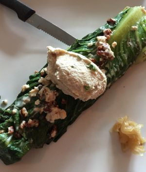 Grilled Caesar Salad at Fiction Kitchen in Raleigh