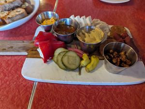 Vegan Charcuterie at Fiction Kitchen in Raleigh