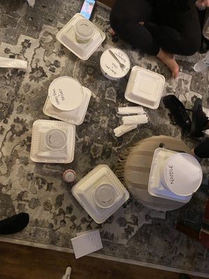 The spread  at Fiction Kitchen in Raleigh