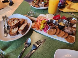 Charcuterie board soooo good at Fiction Kitchen in Raleigh