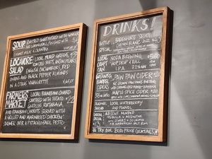 Specials at Fiction Kitchen in Raleigh