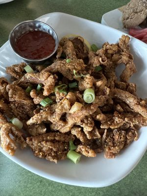 Fries shrooms   at Fiction Kitchen in Raleigh