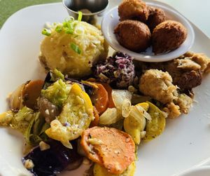 BBQ Plate!   at Fiction Kitchen in Raleigh