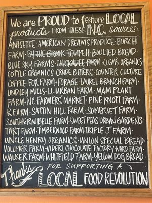   at Fiction Kitchen in Raleigh