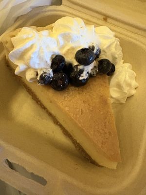 Lemon Blueberry Cheesecake   at Fiction Kitchen in Raleigh