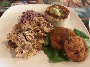 Eastern North Carolina Style BBQ Pulled Pork at Fiction Kitchen in Raleigh