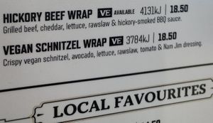 Menu jan 22 at Hog's Breath Cafe in Port Macquarie