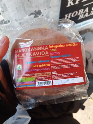 Vegan fresh sandwich #Veganuary at Tref in Belgrade