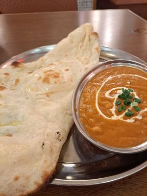 Chana masala and dosa at Kasthamandap Shuri in Naha