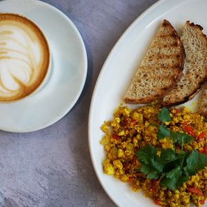 Vegan Spiced Tofu and Toast at Fresh Earth Food Store - Blairgowrie Delta Central in Johannesburg