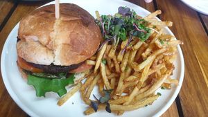 The Fresh Earth Classic Burger at Fresh Earth Food Store - Blairgowrie Delta Central in Johannesburg