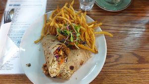 Ch!cken Satay Wrap at Fresh Earth Food Store - Blairgowrie Delta Central in Johannesburg