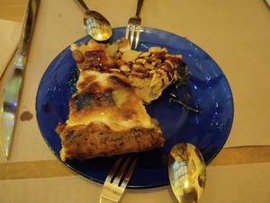 Tarta inglesa at A Corre Vexeta in Santiago De Compostela