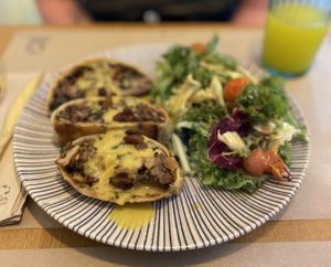 Wellington style bake   at A Corre Vexeta in Santiago De Compostela