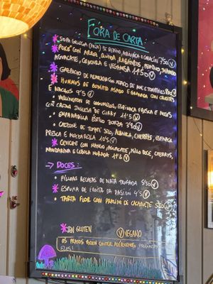 Fuera de carta  at A Corre Vexeta in Santiago De Compostela