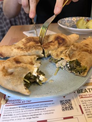 Empanadillas  at A Corre Vexeta in Santiago De Compostela