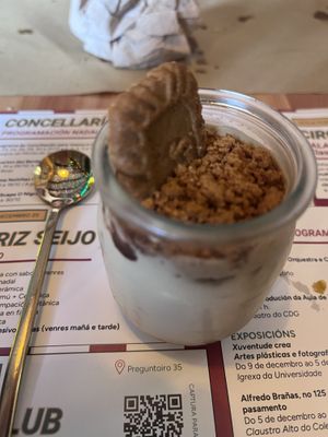 Crema Lotus  at A Corre Vexeta in Santiago De Compostela