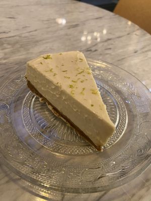 Cheesecake  #Veganuary at Elemiah in Fontainebleau