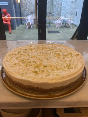 Cheesecake #Veganuary at Elemiah in Fontainebleau