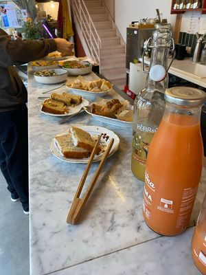 Opções do brunch at Elemiah in Fontainebleau