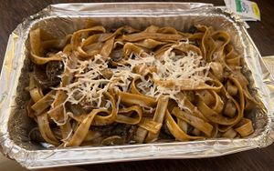 fettuccine ao funghi  at Belle de Jour Botequim in Natal