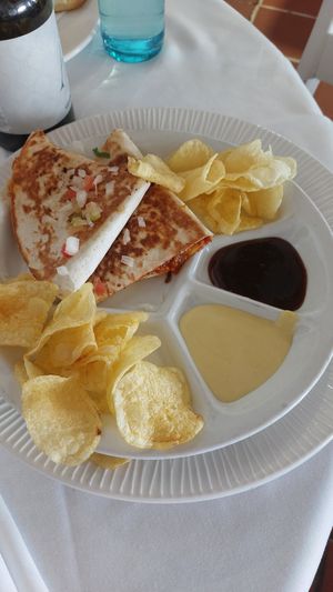 Quesadilla at Restaurante Seis Perlas in El Campello