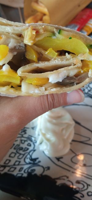 Piadina at Bunker in Mussolente