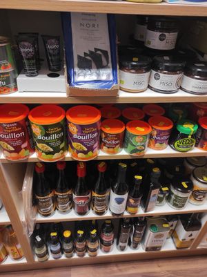 Veggie stocks at For Goodness Sake  in Skibbereen