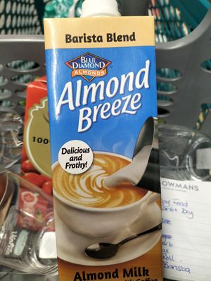 Plant based milks at Checkers in Johannesburg