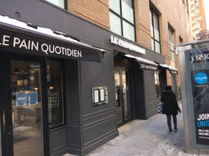 Front entrance at Le Pain Quotidien - 1535 3rd Ave in New York City