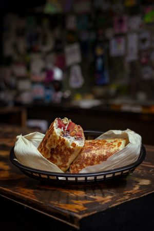 Burrito albañil at Umami in Mexico City