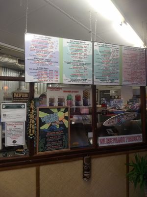 Menu 1 at Longboards Wraps & Bowls in Liberty