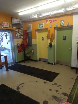 Bathrooms at Longboards Wraps & Bowls in Liberty