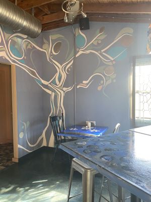 Decor at Cafe Organic in Fort Walton Beach