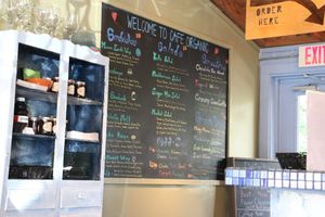 Menu at Cafe Organic in Fort Walton Beach