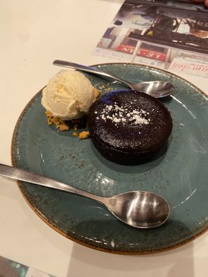 Chocolate Cake at UDON - Born in Barcelona