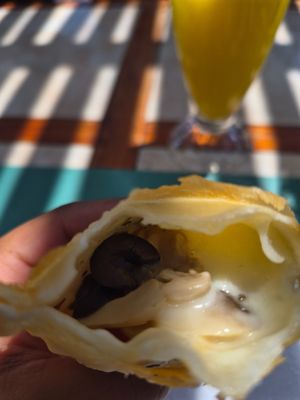 empanda de veggie mixta at Agua Marina in Tongoy