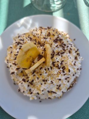 banoffee vegan at Agua Marina in Tongoy