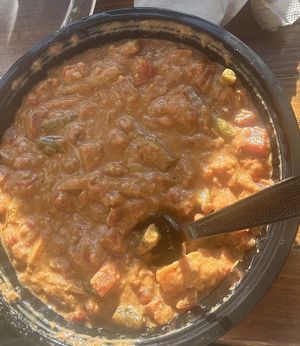 Vegan peanut stew   at Yum Village in Detroit