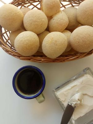 Pão de Beijo Tradicional   at SementesVeg in Vitoria