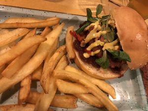 Beyond burger  at Birrificio Torino in Turin