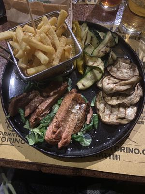 Tagliata Veg 🤤🤤🤤  at Birrificio Torino in Turin