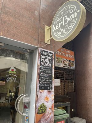 You won’t miss it    at herBar in Budapest