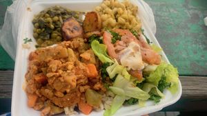 roasted veggie  at Rasta in Nassau