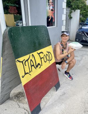 Look for this sign out front!  at Rasta in Nassau