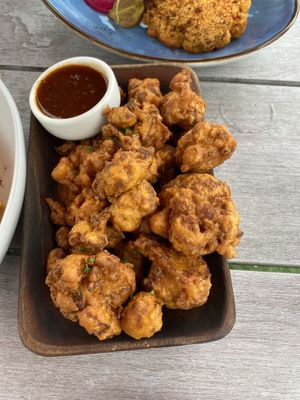 Cauliflower wings  at Mangawhai Tavern in Mangawhai