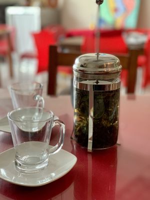 Herbal tea  at Herbolarium in Santa Fe